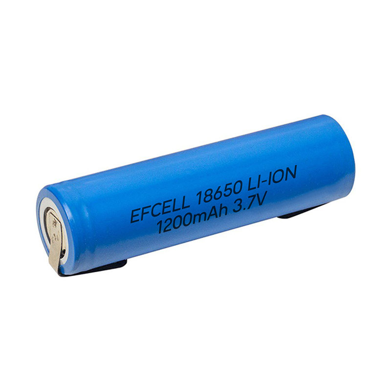 EFCELL 18650 3.7 VOLT 1200 MAH LİTHIUM LION PUNTALIPİL- (BAŞLIKSIZ PUNTALI) MAVİ (4812)