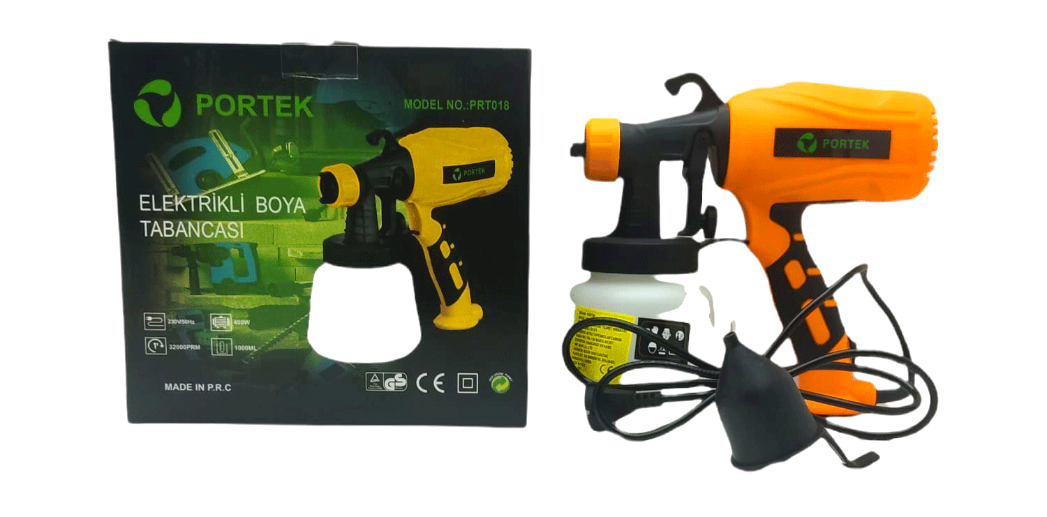 ELEKTRİKLİ BOYA TABANCASI 1000 ML.400W PRT-018 (4812)