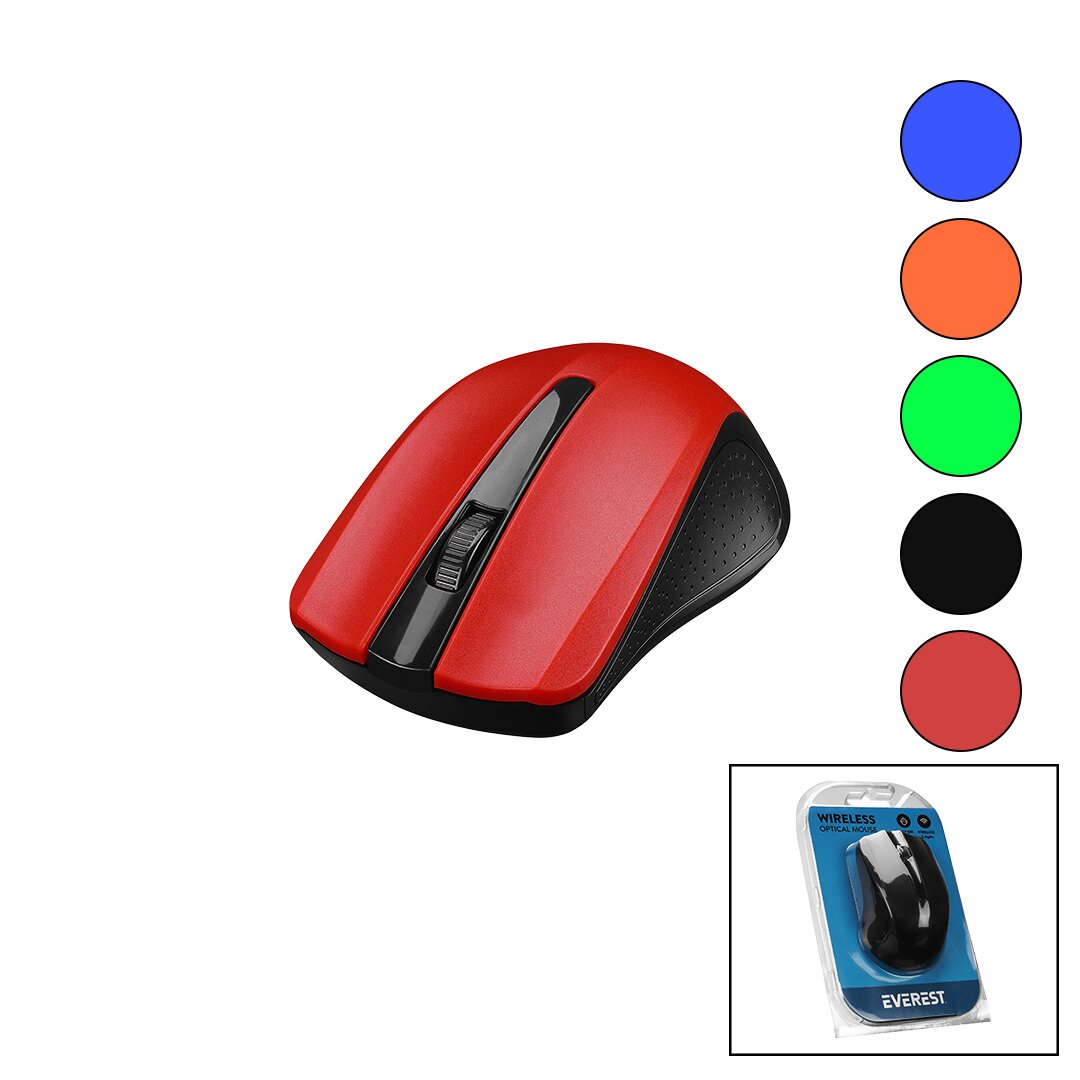 EVEREST SM-537  WİRELESS - KABLOSUZ  1600DPI USB OPTİCAL MOUSE  VAKUM AMBALAJ (4812)