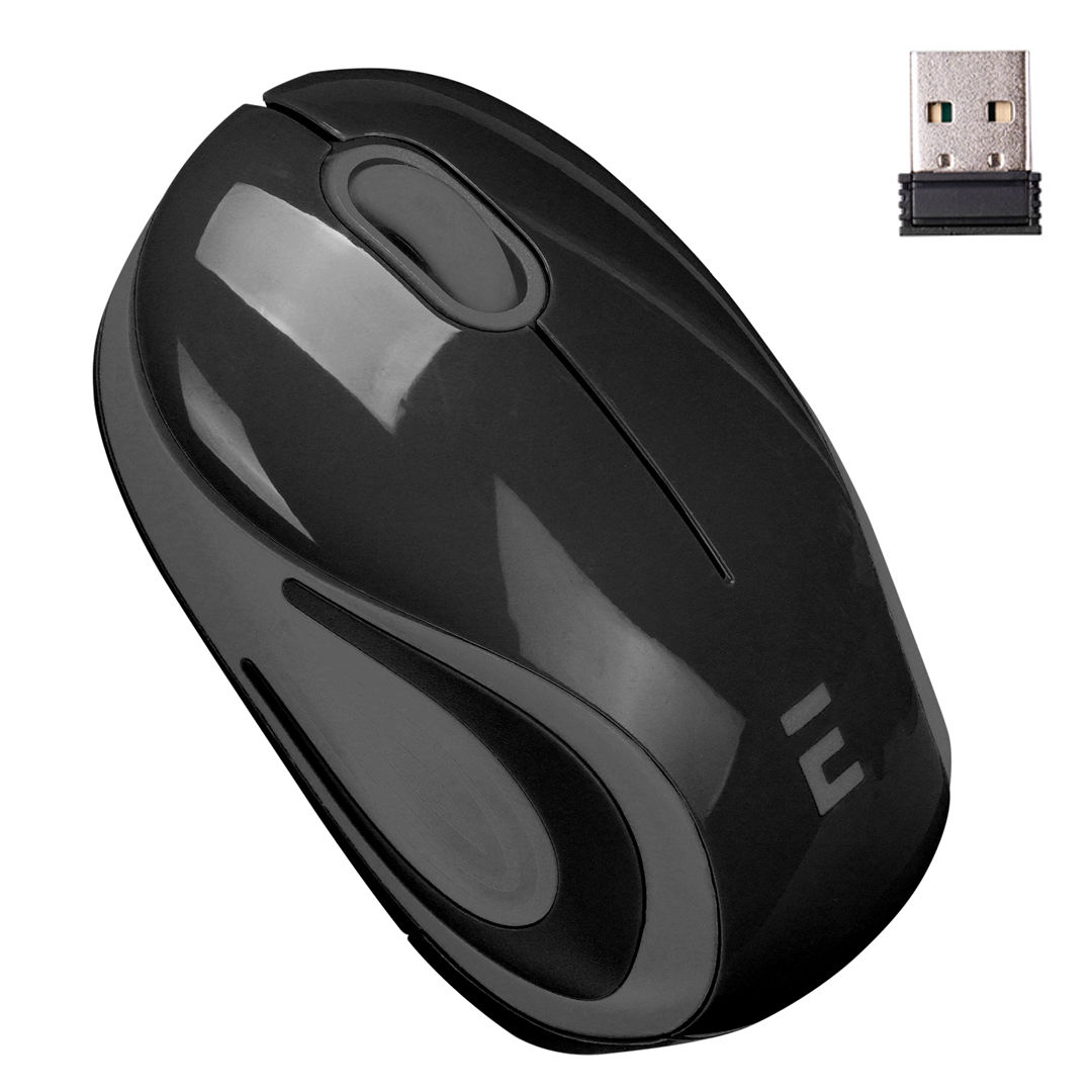 EVEREST SMW-555 USB SİYAH 2.4GHZ 1200 DPI OPTİK KABLOSUZ MOUSE (4812)
