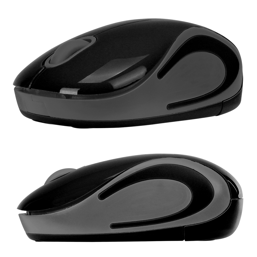 EVEREST SMW-555 USB SİYAH 2.4GHZ 1200 DPI OPTİK KABLOSUZ MOUSE (4812)