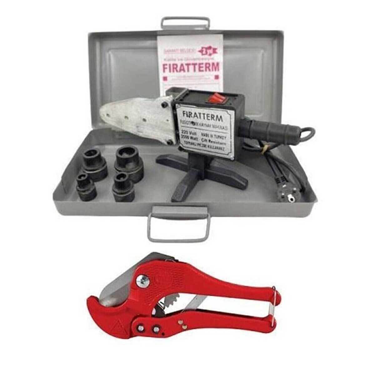 Fıratterm 2500W Pvc Pafta Plastik Boru Tesisat Kaynak Makinesi (4812) Fıratterm 2500W Pvc Pafta Plastik Boru Tesisat Kaynak Makinesi (4812)