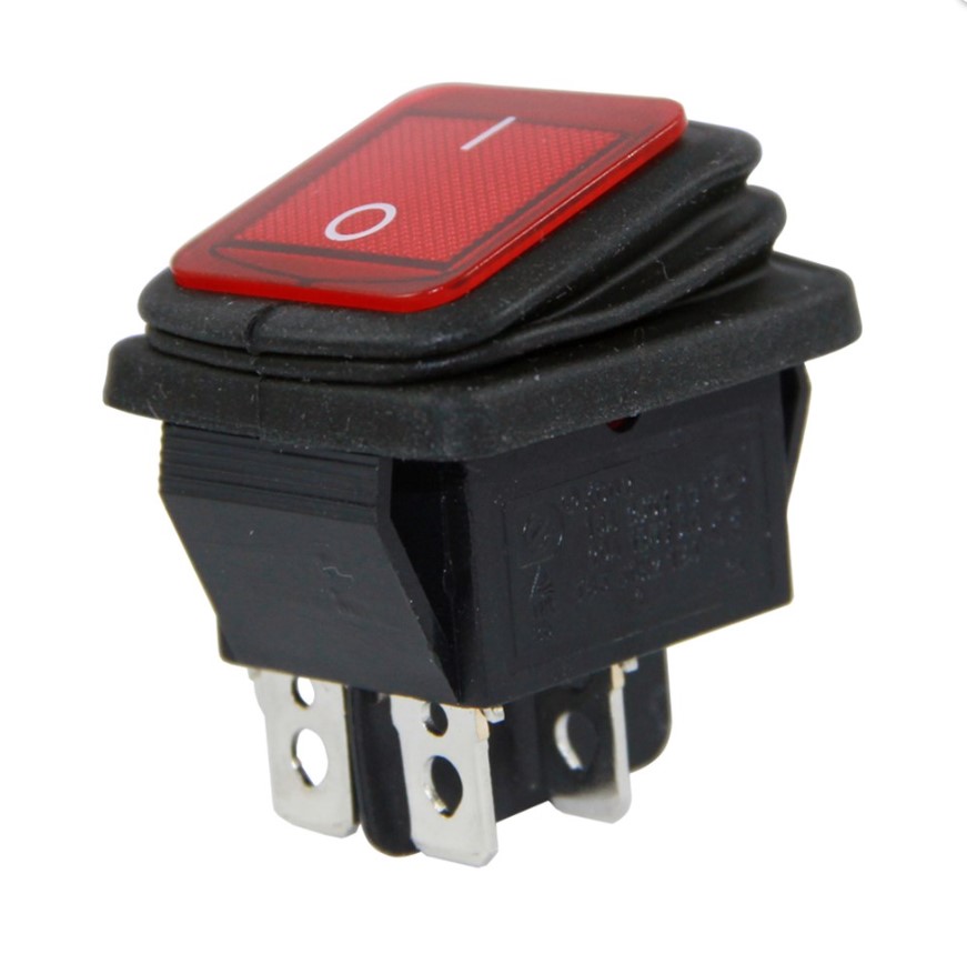 GENİŞ KÖRÜKLÜ IŞIKLI ANAHTAR ON-OFF (IC-104W) (4812)
