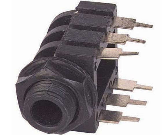 GİTAR JACK ŞASE YATIK 6.3 MM STEREO (4812)