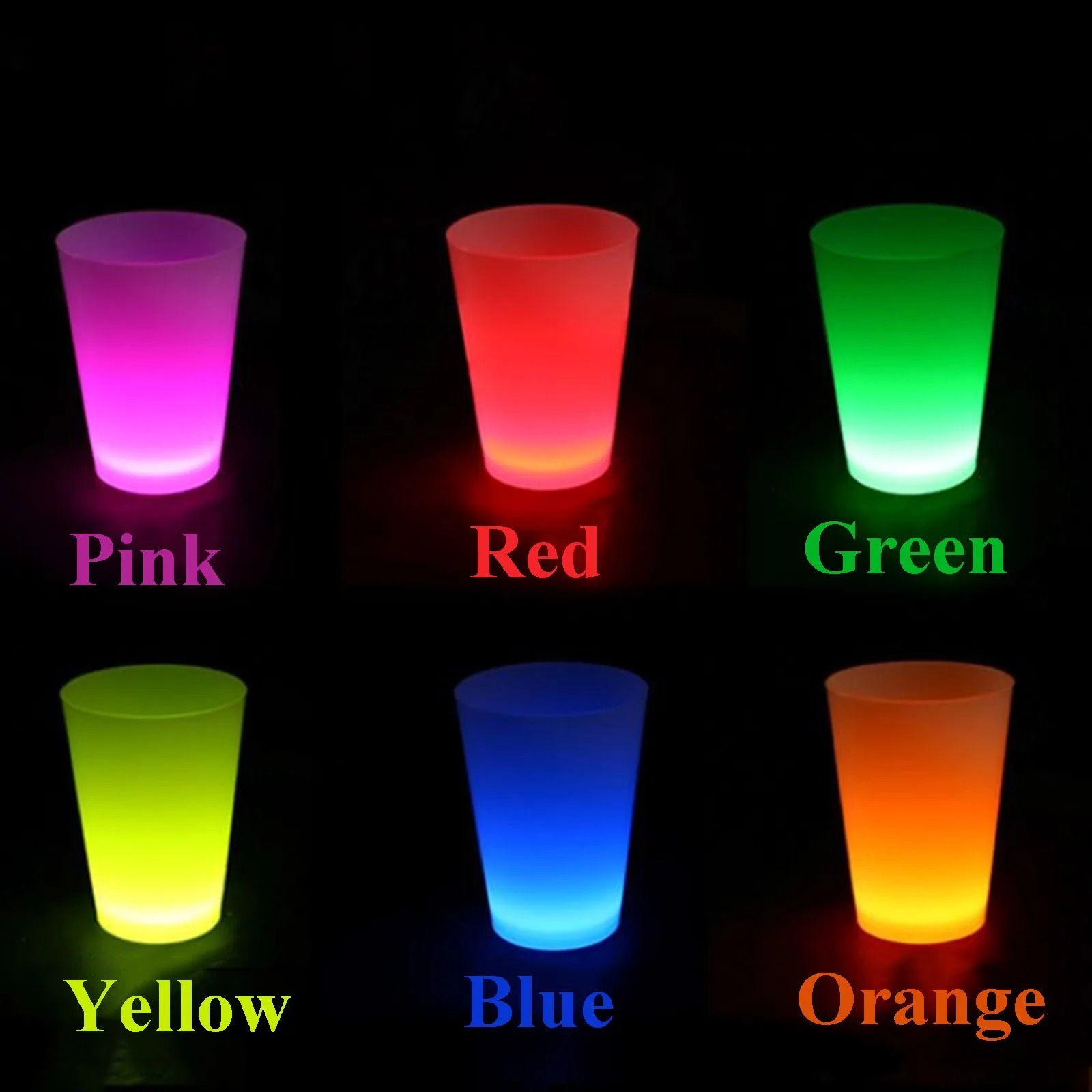 Glow Partisi Bardakları 6 Renk 6 Adet 1.5 oz 4.5 x 6.5 cm (4812) Glow Partisi Bardakları 6 Renk 6 Adet 1.5 oz 4.5 x 6.5 cm (4812)