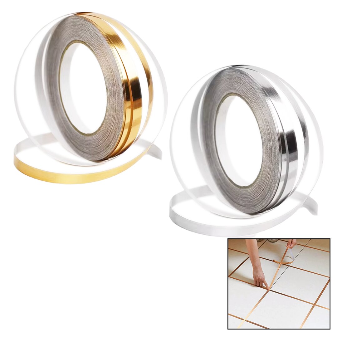 GOLD - GÜMÜŞ  DERZ ARASI YAPIŞKANLI BANT  10MM X 45MT (4812)