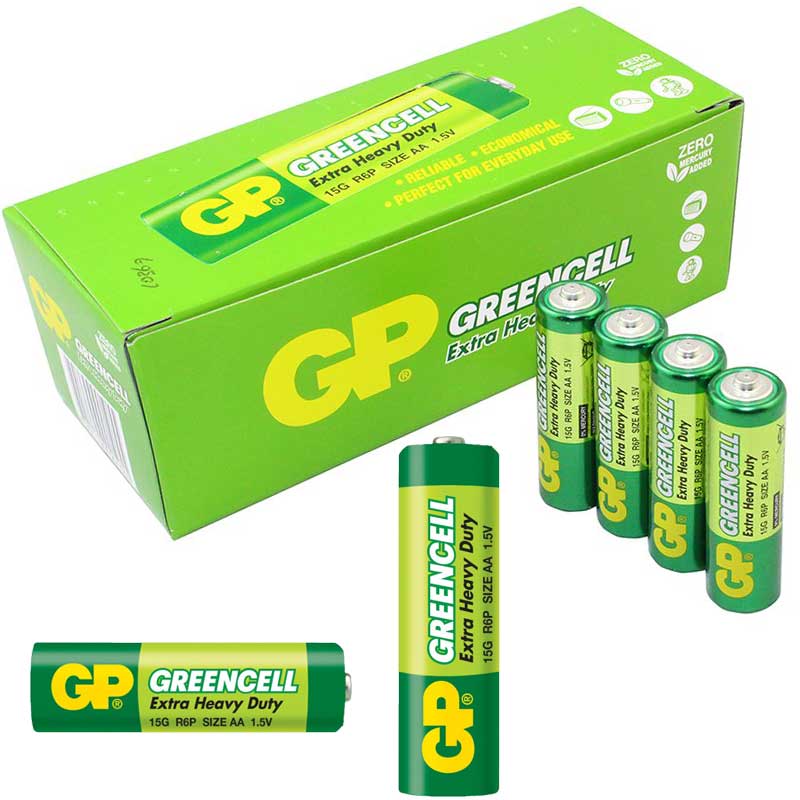 GP 15G-2S4 GREENCELL R6 AA KALEM PİL (40 LI PAKET FİYATI) (4812)