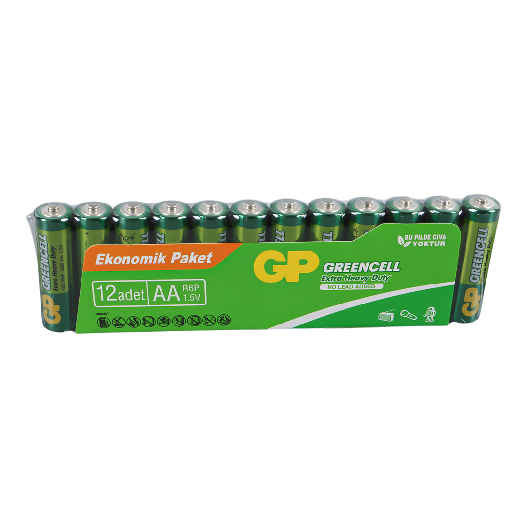 GP 15G-GREENCELL 12Lİ PAKET KALEM PİL (12Lİ FİYAT)  GP 15G-2VS12 (4812)