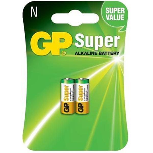 GP 910A LR1 (N) 1.5V ALKALİN KISA PİL 2Lİ PAKET (4812)