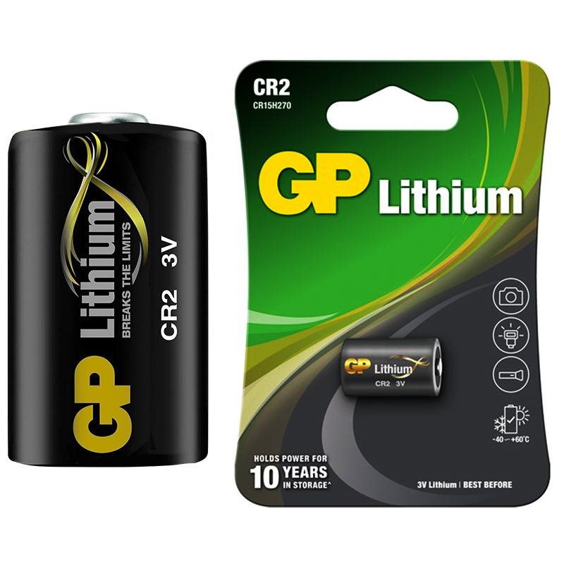 GP CR2 3 VOLT LİTHİUM FOT.MAK. PİLİ (CR2E-2UE1) (4812)