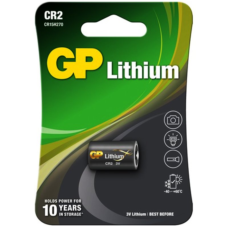 GP CR2 3 VOLT LİTHİUM FOT.MAK. PİLİ (CR2E-2UE1) (4812) GP CR2 3 VOLT LİTHİUM FOT.MAK. PİLİ (CR2E-2UE1) (4812)