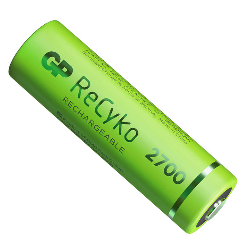 GP RECYKO AA 2600 MAH ŞARJLI 4LÜ PİL GP270AAHCE-2EB4 (GPRHC272E001) (4812)
