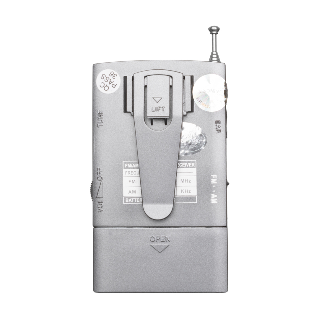 GRİ RENK CEP TİPİ ANALOG FM RADYO VS-R106 (4812)