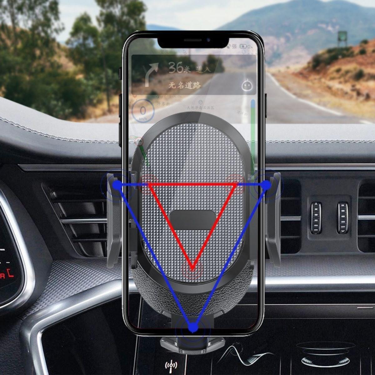 Güçlü Vantuzlu Araç İçi Konsol Üstü Telefon Tutucu Aparat (4812)