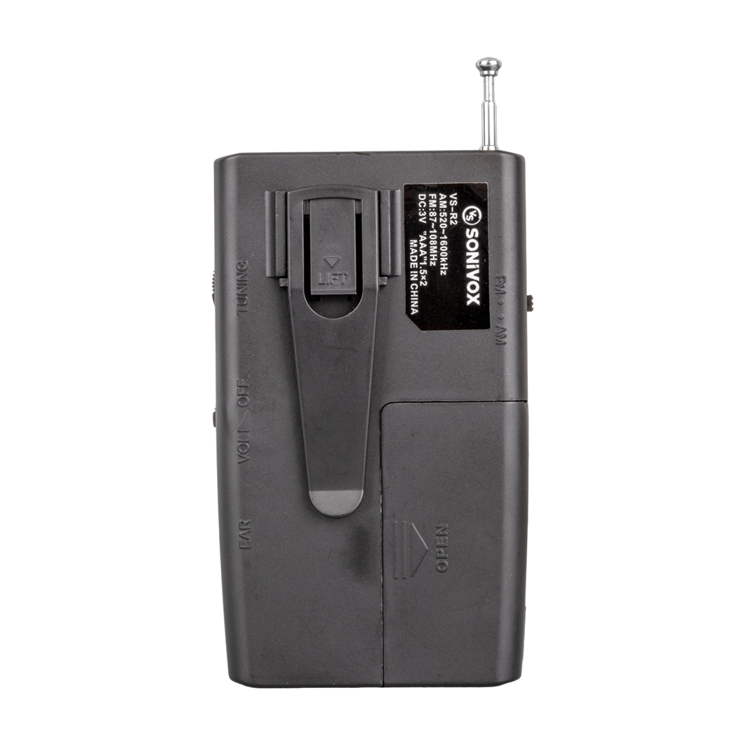 GÜMÜŞ RENK ANALOG RADYO VS-R2 (4812)