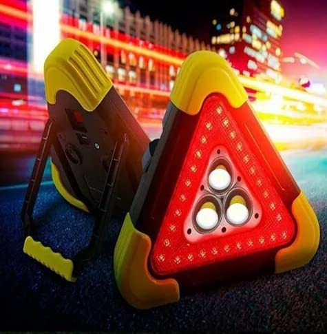 Güneş enerjili ve şarjlı reflektör Acil Yol Durum Uyarısı Park Lambası (4812)