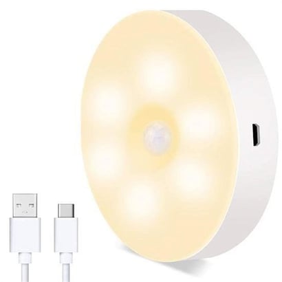 Hareket Sensörü Dolap Altı Aydınlatması USB Şarj Edilebilir LED (4812)