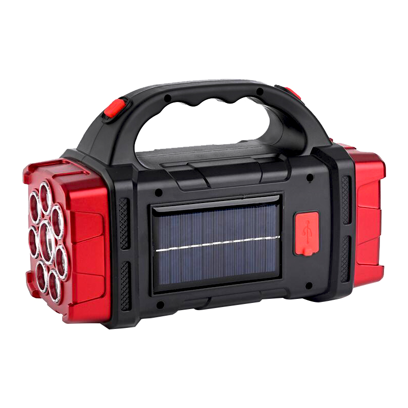 HB-1678 SOLARLI USB ÇIKIŞLI ŞARJ EDİLEBİLİR 38 WATT KAMP FENERİ (4812)