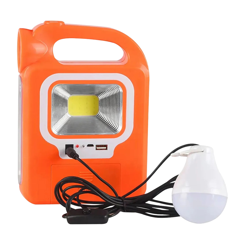 HB-6399A COB LEDLİ SOLARLI 3 KADEMELİ USB ÇIKIŞLI ŞARJLI IŞILDAK FENER (2 PARÇA AMPULÜ UNUTMA) (4812)