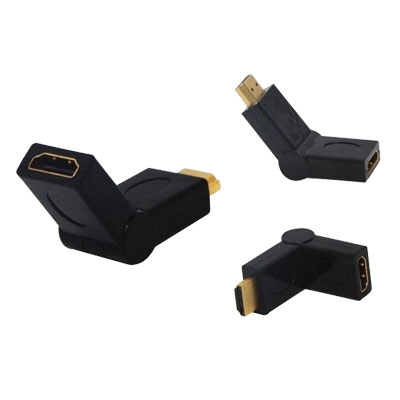 HDMI ERKEK DİŞİ ARA OYNAR BAŞLI APARAT (4812)