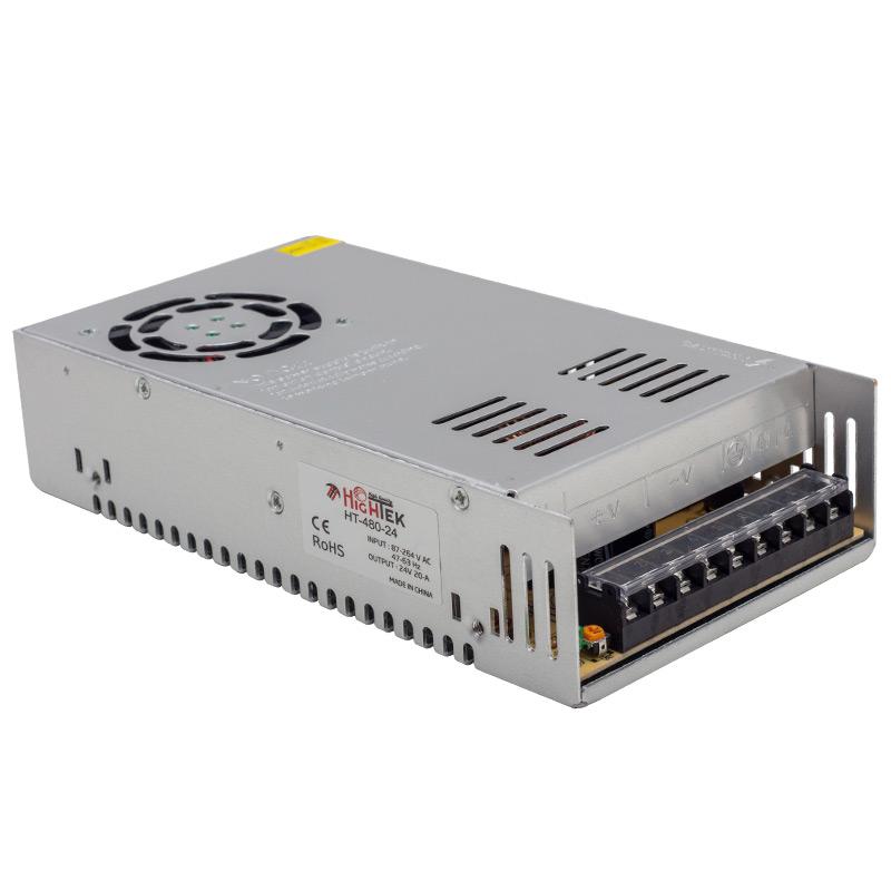 HIGHTEK HT1100 24 VOLT - 20 AMPER - 500 WATT METAL KASA ADAPTÖR (4812)