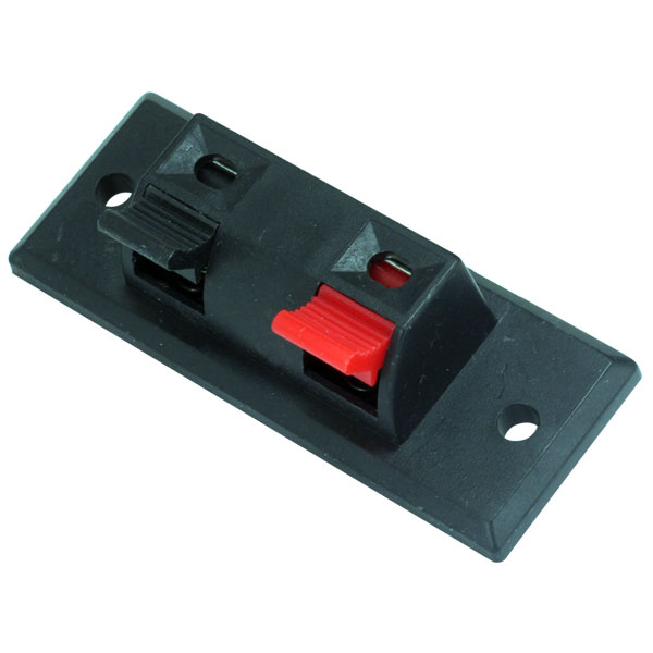 HOPARLÖR TERMİNALİ İKİLİ UZUN DİKDÖRTGEN (IC-249)  (2 CM X 5.5 CM) (4812)