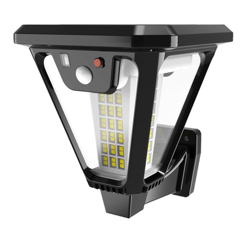 HS-V83 SOLAR SENSÖRLÜ 100 SMD LEDLİ 3 MODLU BAHÇE VE DUVAR LAMBASI (4812)