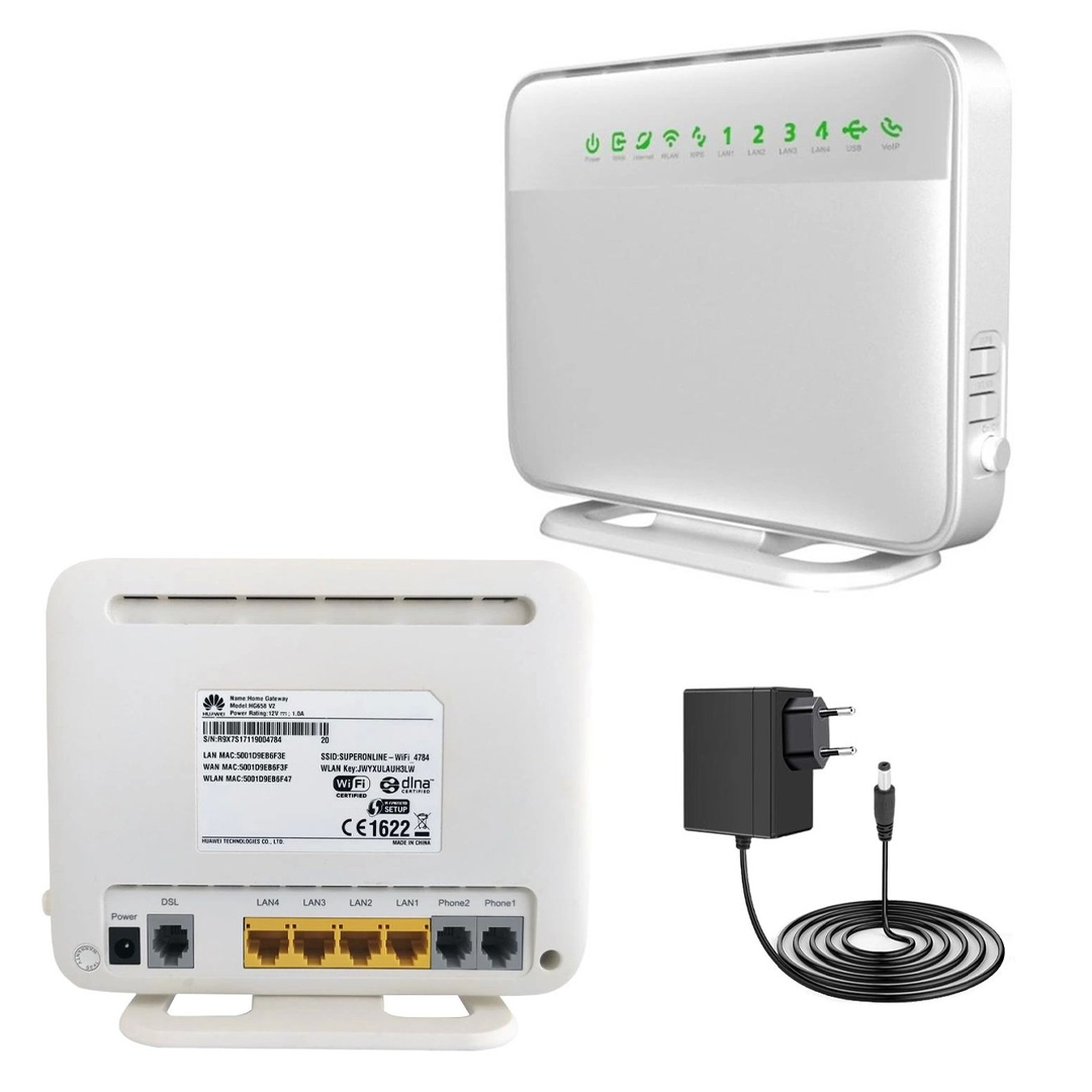 HUAWEI HG658 V2 VDSL/ADSL2+/USB 4 PORT 300 MBPS MODEM (4812)