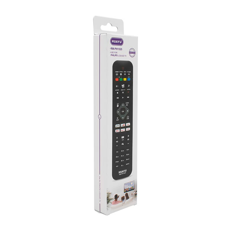HUAYU KL RM-PH1525 PHILIPS NETFLIX- YOUTUBE- PRIME VIDEO TUŞLU UNIVERSAL LCD-LED TV KUMANDA (4812)