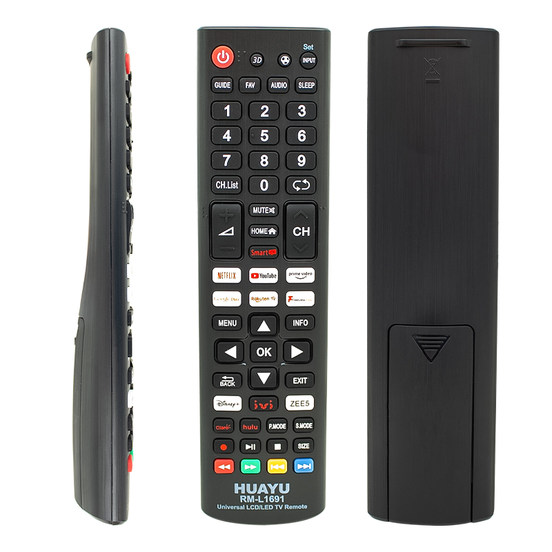 HUAYU KL RM-L1691 NETFLIX-YOUTUBE-GOOGLE PLAY TUŞLU UNIVERSAL LCD LED TV KUMANDA (4812)