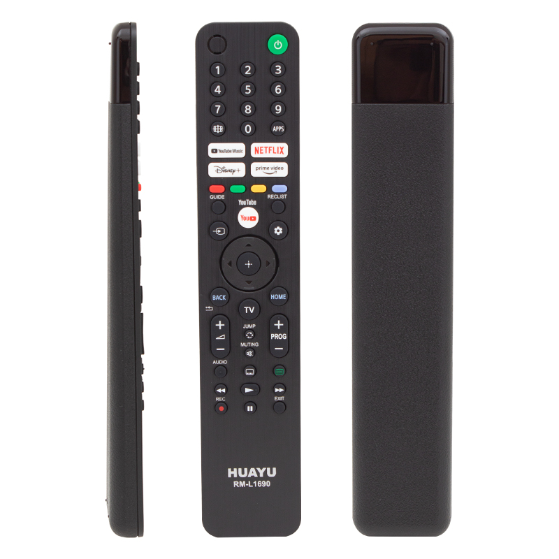 HUAYU KL SONY RM-L1690 NETFLIX-YOUTUBE-PRIME VIDEO-DISNEY+ TUŞLU LCD LED TV KUMANDA BLİSTERLİ (4812)