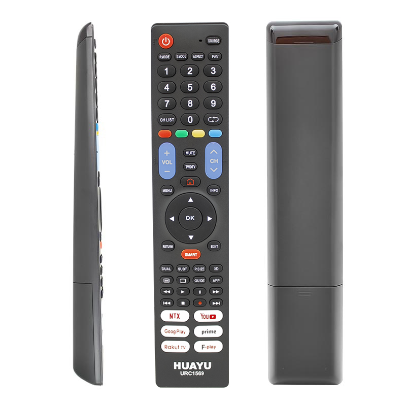HUAYU KL URC1569 NETFLIX-YOUTUBE-PRIME VIDEO-GOOGLE PLAY-RAKUTEN TUŞLU 7IN1 UNİVERSAL LCD LED TV AKILLI KUMANDA (4812)