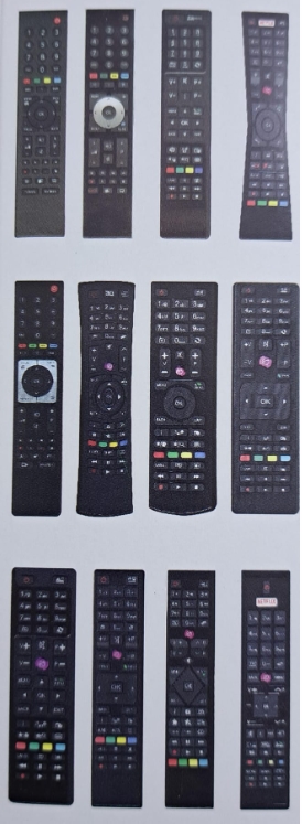 HUAYU KL VESTEL RM-L1396 REGAL-SEG NETFLIX TUŞLU LCD-LED TV KUMANDA BLİSTERLİ (4812)