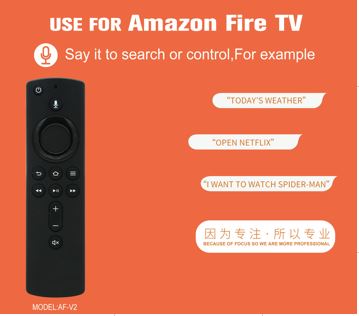 HUAYU KR AMAZON FIRE TV AF-V2 MEDIA OYNATICI KUMANDASI (4812)
