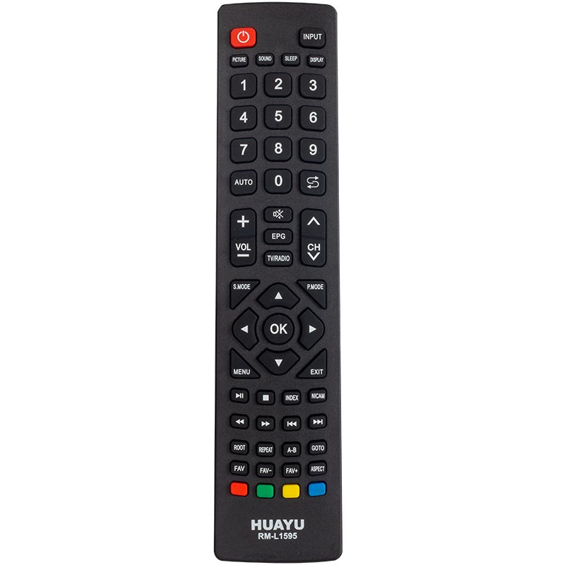 HUAYU RM-L1595 TELEFUNKEN LCD-LED TV UNIVERSAL KUMANDA AMBALAJLI (4812)
