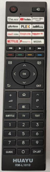 HUAYU RM-L1810 TOSHIBA UNIVERSAL LCD LED TV KUMANDA (4812)