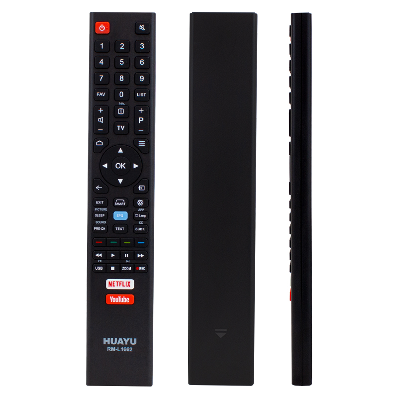 HUAYU RM-L1662 NETFLIX-YOUTUBE TUŞLU LCD-LED TV UNIVERSAL KUMANDA (4812)