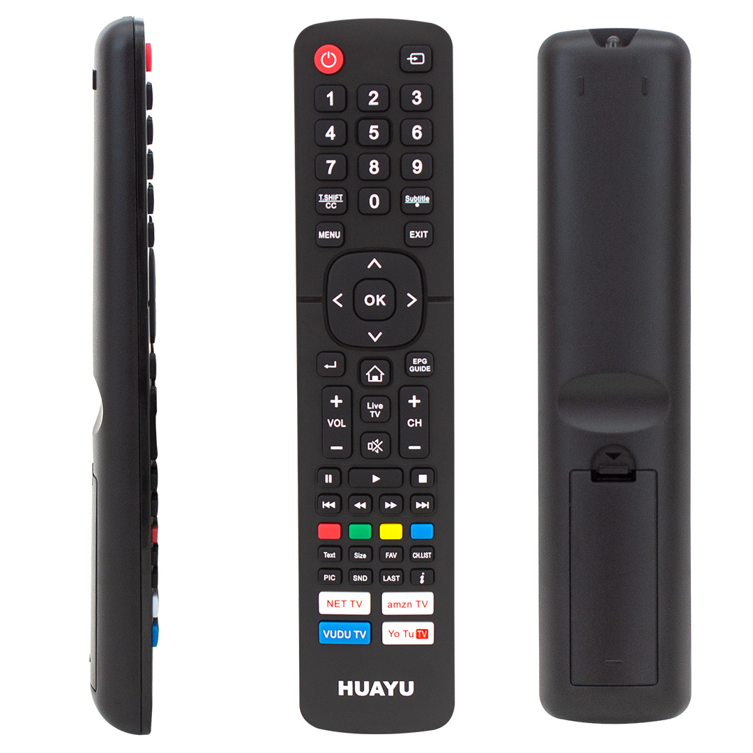 HUAYU URC1530 HISENSE NETFLIX-YOUTUBE-AMAZON TUŞLU LCD-LED TV UNIVERSAL KUMANDA AMBALAJLI (4812)