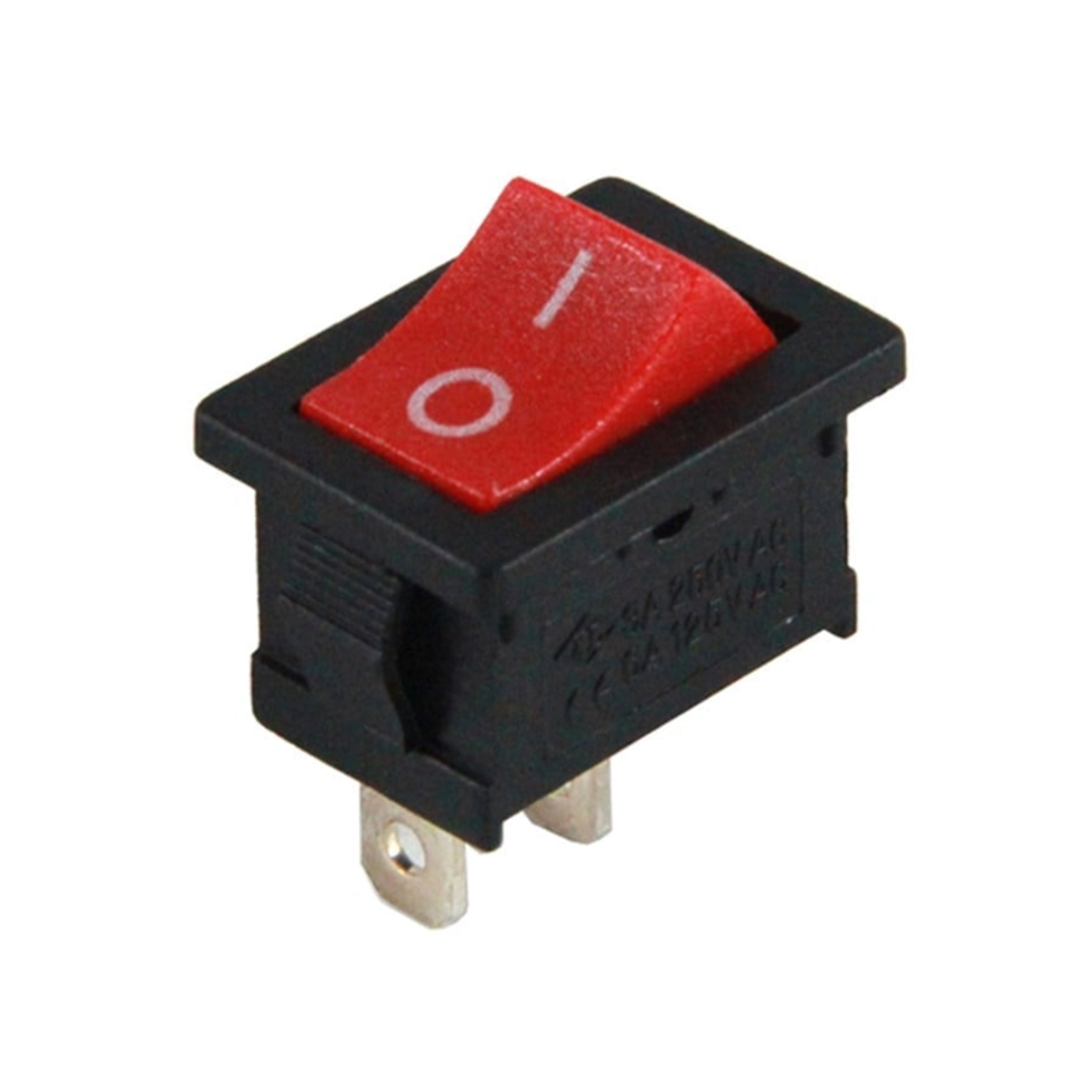 IC-120A MİNİ KIRMIZI IŞIKSIZ ANAHTAR 2P (13MM X 19MM) (4812)