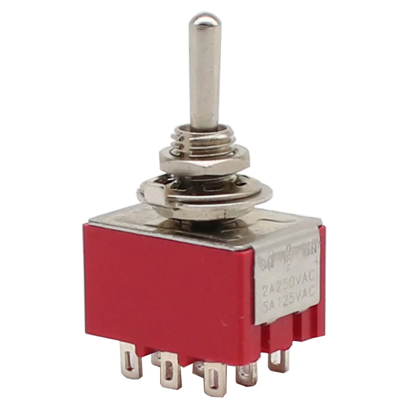 IC-148A 9P Ø6MM ON-ON TOGGLE SWİTCH MTS-302 (4812)