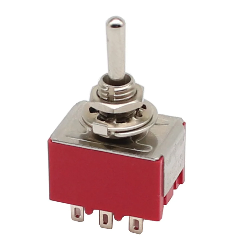 IC-148A 9P Ø6MM ON-ON TOGGLE SWİTCH MTS-302 (4812) IC-148A 9P Ø6MM ON-ON TOGGLE SWİTCH MTS-302 (4812)
