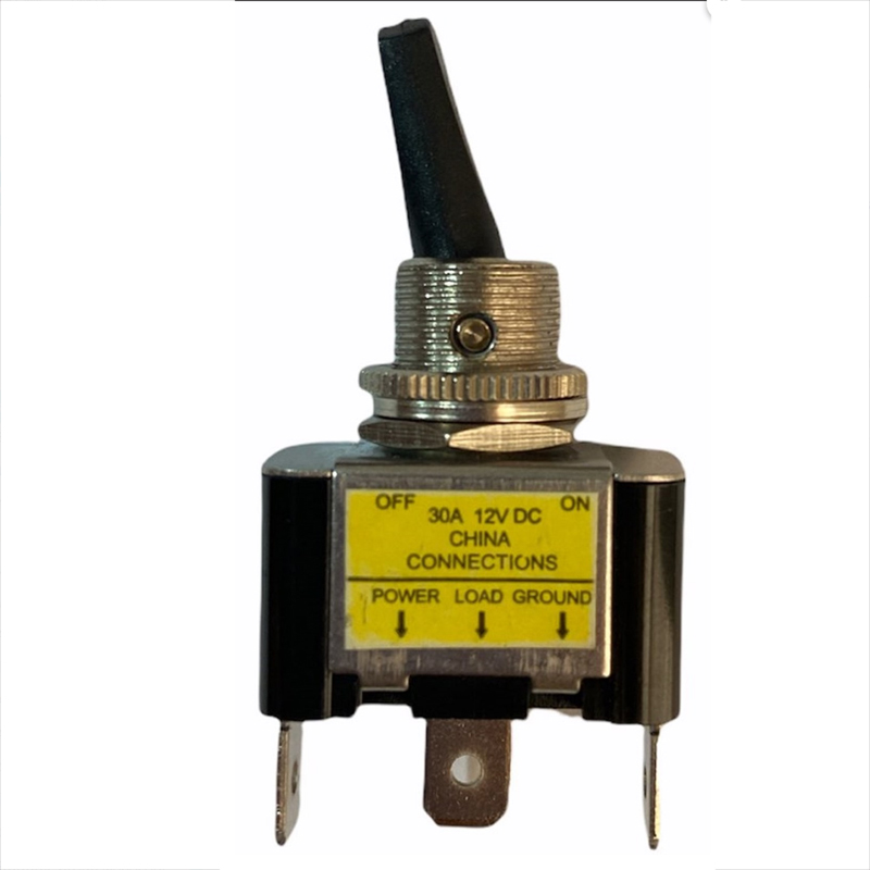 IC-151B 12 VOLT DC 30 AMPER ON-OFF IŞIKLI TOGGLE SWİTCH (4812)