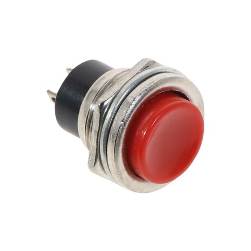 IC-180 YUVARLAK 16MM KIRMIZI METAL BUTON DS-212 (4812)