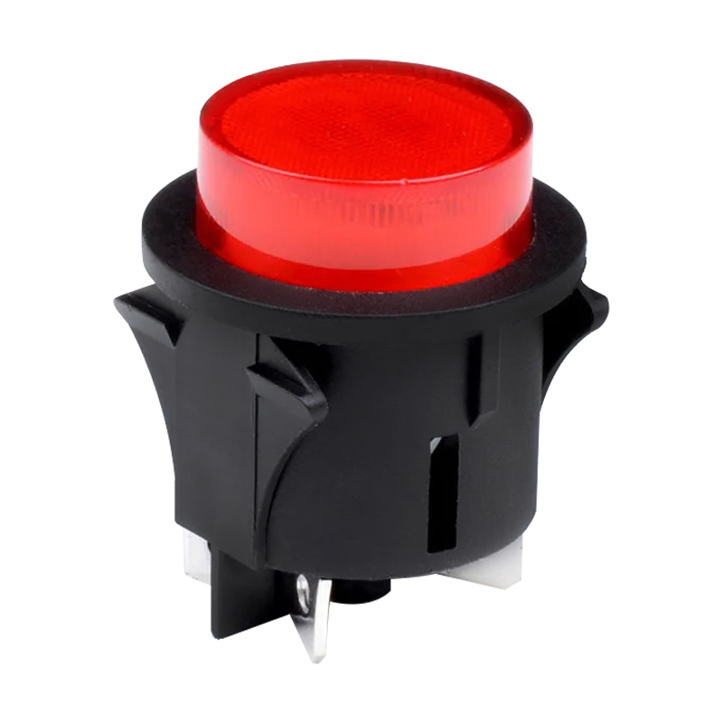 IC-180G ANAHTAR BASMALI 4 PIN KALICI YUVARLAK 25 MM PS18-16N-2 (4812)