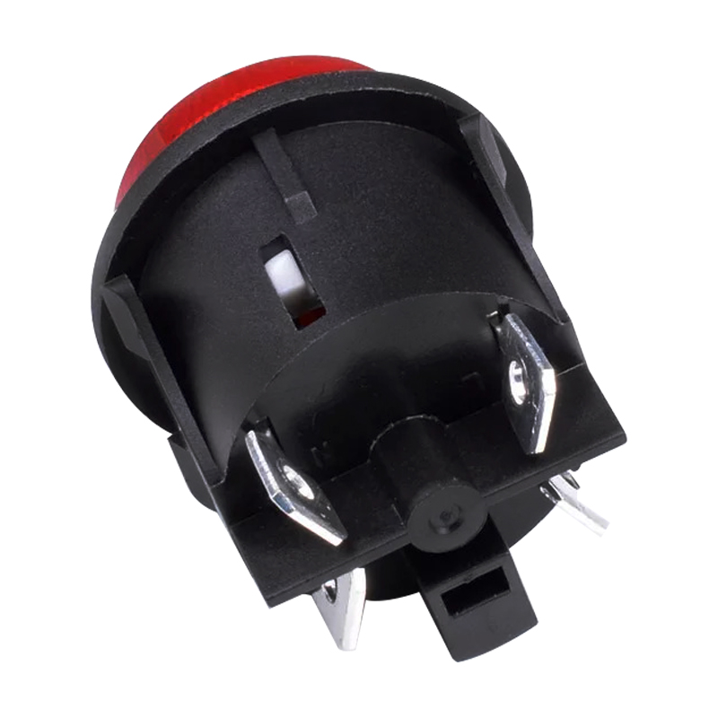 IC-180G ANAHTAR BASMALI 4 PIN KALICI YUVARLAK 25 MM PS18-16N-2 (4812)