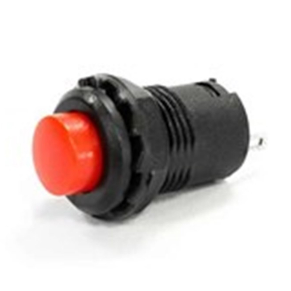 IC-185 D 12MM KALICILI 2 PIN PLASTİK BUTON (4812)