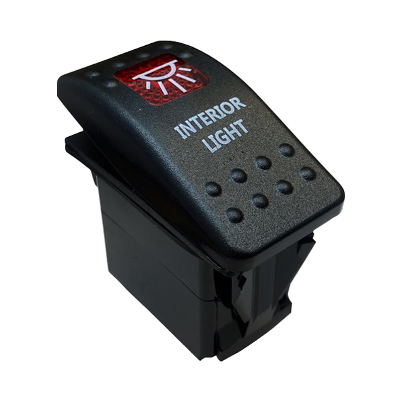 İÇ AYDINLATMA LAMBASI IŞIKLI 3P ON-OFF 12-24V MARIN SWITCH (IC-134M-S5) (4812)