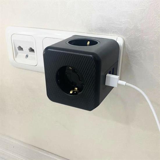 Isıya Dayanıklı Termal Akım Korumalı ve Çocuk Korumalı 3 Priz Girişli 3 USB Girişli Küp Priz (4812) Isıya Dayanıklı Termal Akım Korumalı ve Çocuk Korumalı 3 Priz Girişli 3 USB Girişli Küp Priz (4812)