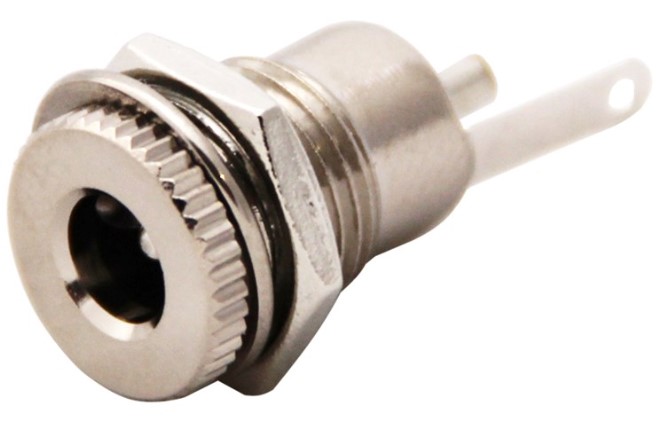 JAK DC 2.1MM METAL Ø12MM (IC-258D) (4812)