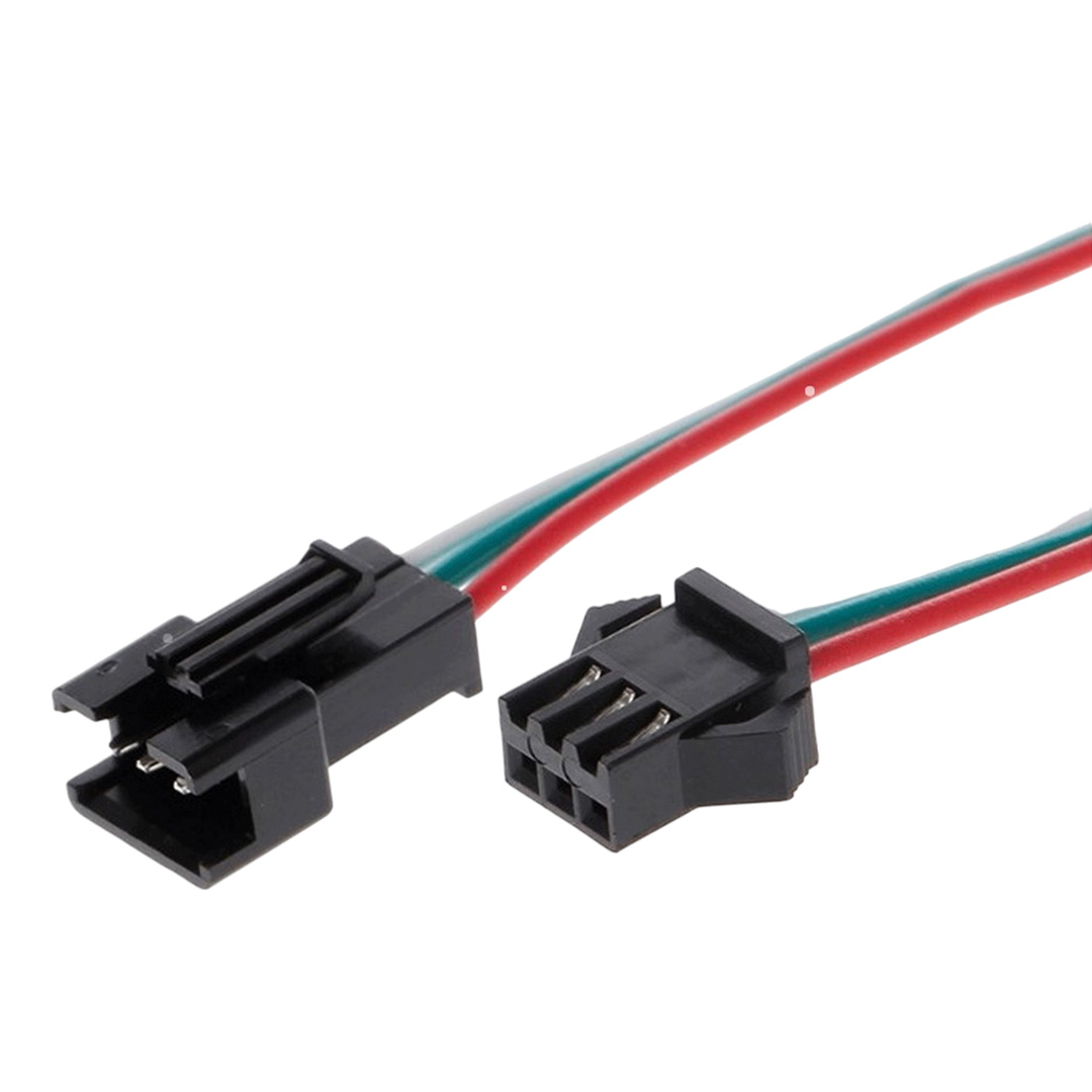 JST SM 3 PİN KABLOLU SOKET KONNEKTOR TAKIM (IC-261J-3) (4812)